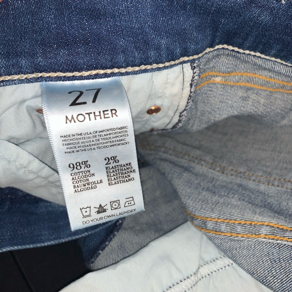 MOTHER jeans: The Vamp in Rough it Up - Picture 6 of 6